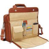 Slim Top-Zip Briefcase