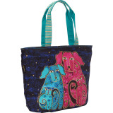 Blossoming Pups Tote