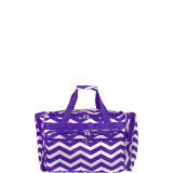 Chevron 19" Shoulder Duffle Bag