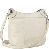 Large Simple Grain Leather Convertible Crossbody