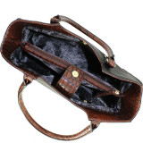 Kimberley Two-Tone Scoop Tote