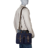 Waxed Knickerbocker Laptop Bag (13")