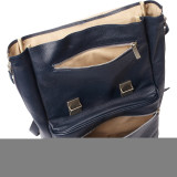Leather Vertical Backpack