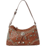 Lady Lace Zip-top Shoulder Bag