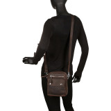 Leather Crossbody Waist Bag