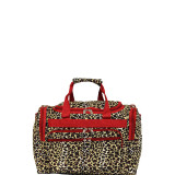 Leopard 16" Shoulder Duffle Bag