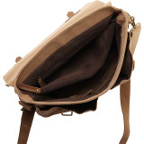 Casual Style Canvas Laptop Messenger Bag