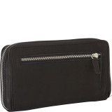 Large Full Zip Organizer Clutch Wallet