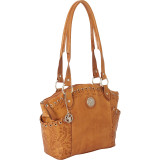 Harvest Moon Zip-Top Bucket Tote