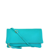 Foldover Clutch with Tassel