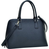 Buffalo Faux Leather Zip-Around Handbag