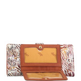 Continental Wallet with ID Flip