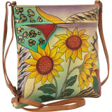 Hand Painted Slim Crossbody