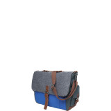 Tri-Color Messenger bag with Laptop Compartment