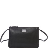 Pebble Leather Tech Crossbody