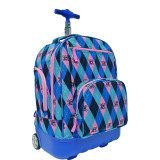 Pacific Gear Treasureland Hybrid Lightweight Rolling Backpack
