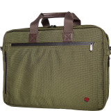 Lawrence Large Messenger Laptop Bag With Back Zipper