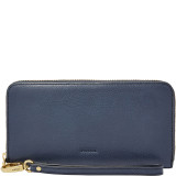 Emma RFID Large Zip Clutch