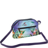 Hand Painted Multicompartment Crossbody