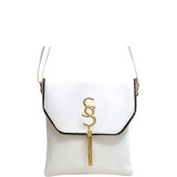 Double Pocket Tassel Messenger Bag