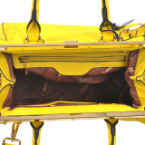Quilted Barrel Satchel with Push-Up Closure