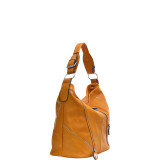 Zipper Front Hobo