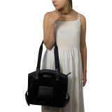Tiegan Shoulder Bag - PU Suede