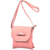 Gold-Tone Bow Crossbody Bag