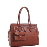 Brownsville Satchel with Coin Purse