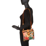 Hand Painted Triple Compartment Travel Organizer