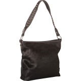 Genuine Hair-On Leather Satchel