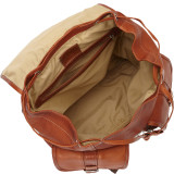 Medium Drawstring Backpack with Two Front Pockets