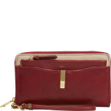 Veritas Extra Large Zip Around RFID Blocking Wallet