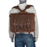 Extra Large Full Leather Briefcase & Backpack