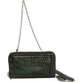RFID Crocodile Convertible Wallet/Crossbody
