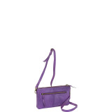 Top Two Zip Pocket Crossbody