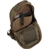 Retro Cantabrian Excursion Rucksack with Leather Trim