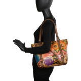 Hand Painted Classic Large Tote