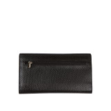 RFID Blocking Pebble Leather Clutch Organizer Wallet
