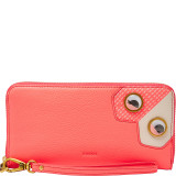 Emma RFID Large Zip Clutch