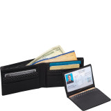 Men's RFID Classic Billfold with Removable Passcase