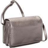 Full Flap Multi Compartment Organizer Shoulder Bag