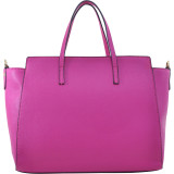 Elegant Buckle Strap Satchel