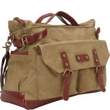 Classic Antique Style Large Cotton Canvas Bag