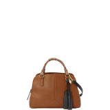 Tasseled And Tied Satchel