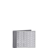 RFID Slimfold W/ ID Herringbone Texture