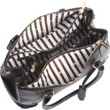 Sophia Two-Tone Snake Satchel