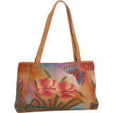 ANNA by Anuschka Large Shopper - Floral Butterfly