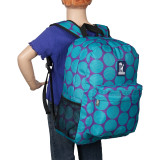 Big Dots Aqua Crackerjack Backpack