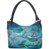 Hand Painted Large Magnetic Satchel